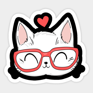 Cute kitty Sticker